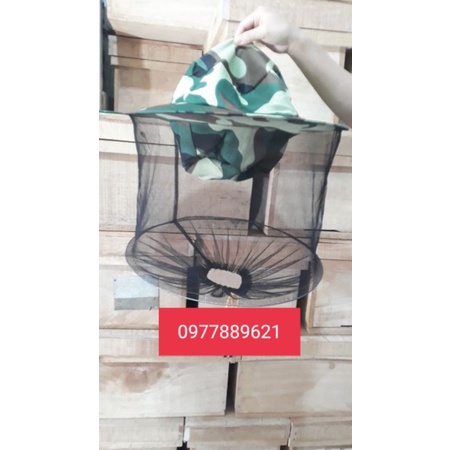 Mũ bảo hộ chống ong đốt 2 lớp