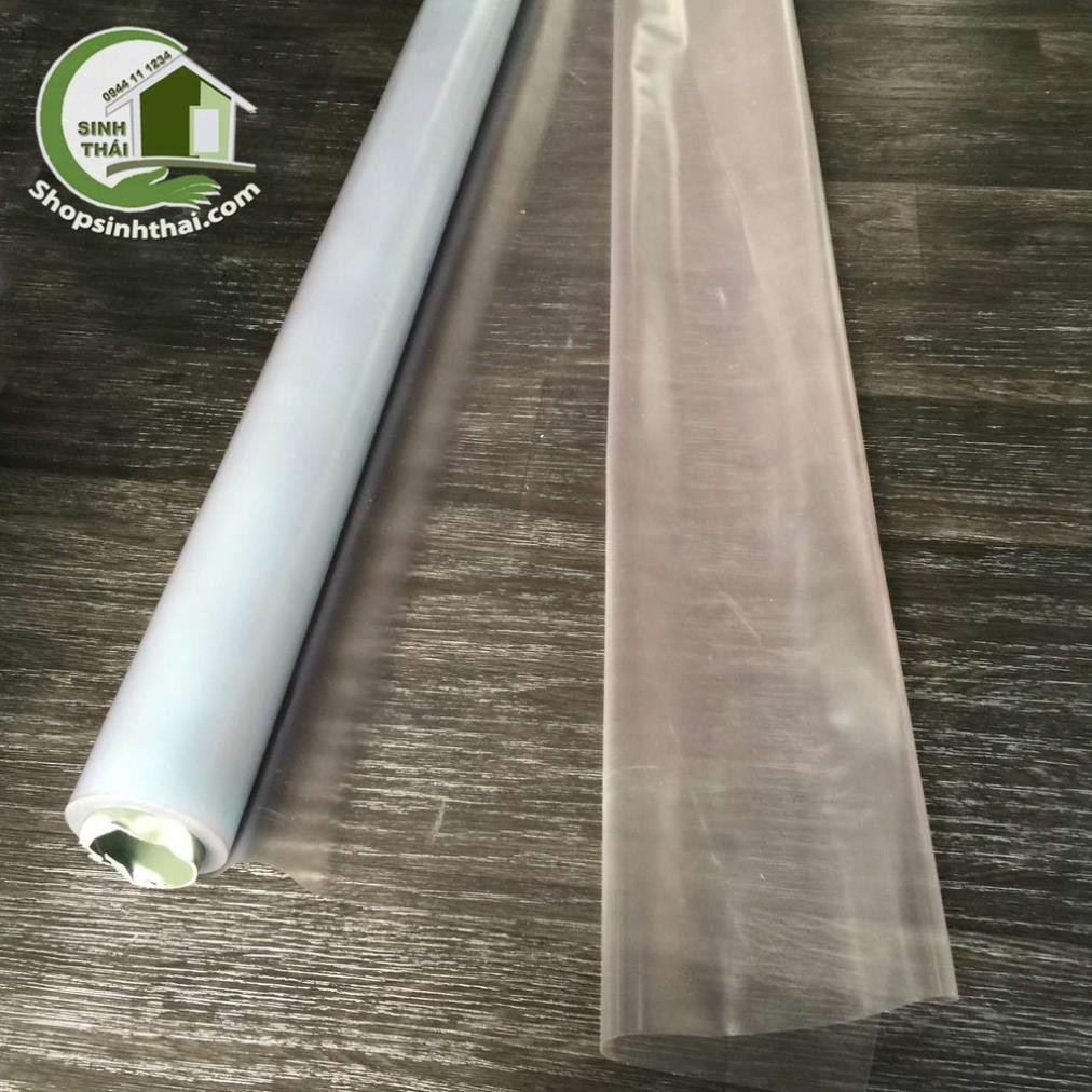 Nửa mét màng nhựa nhám mờ dẻo - - dày 0,5mm - cắt liền thành 1 tấm lớn tùy theo số lần đặt