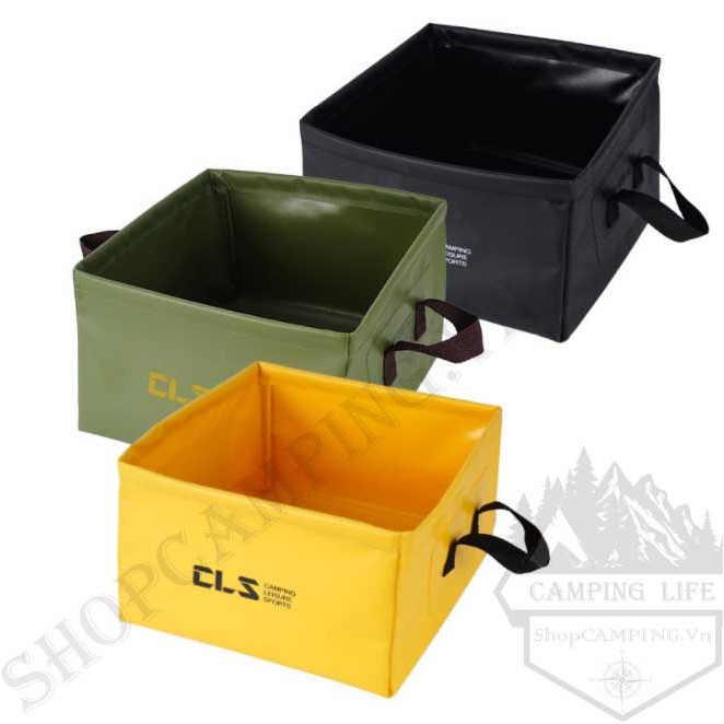 Xô nước gấp gọn hình vuông CLS 13 lít