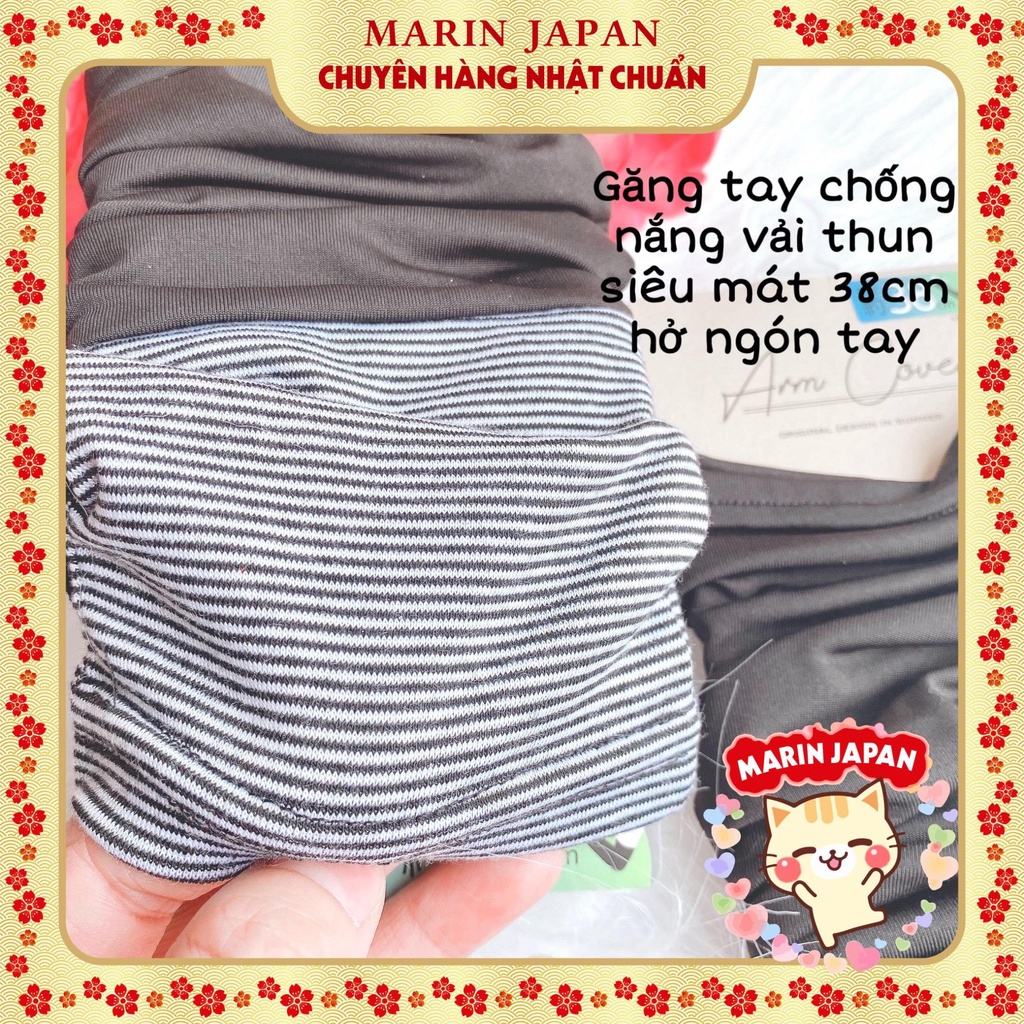 Găng tay siêu mát chất vải làm mát chống UV Arm Cover dài 38cm Nhật Bản
