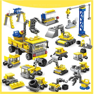 Combo 16 hộp đồ chơi lắp ráp, xếp hình 16 trong 1