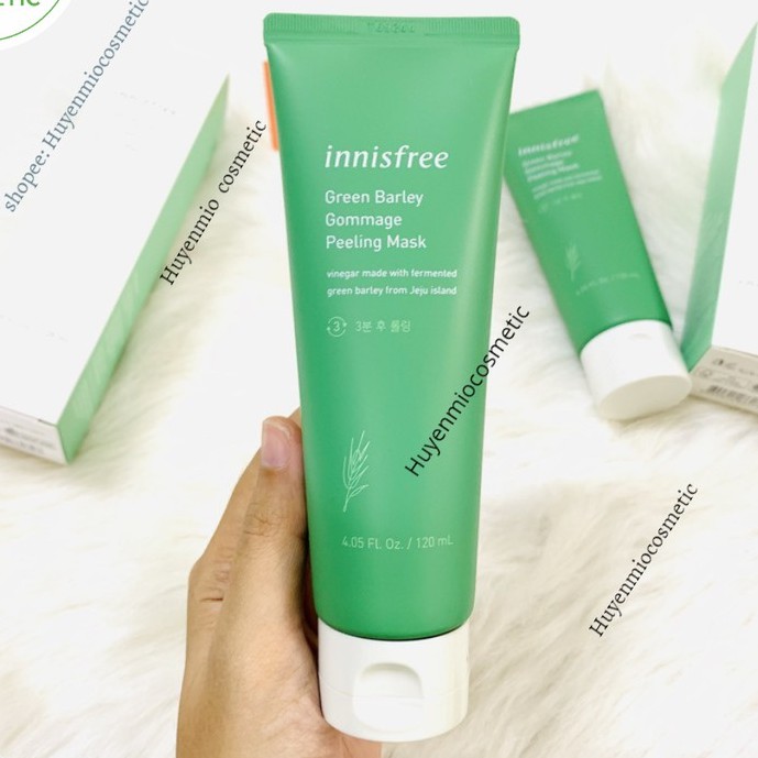 MẶT NẠ TẨY TẾ BÀO CHẾT INNISFREE GREEN BARLEY GOMMAGE PEELING MASK