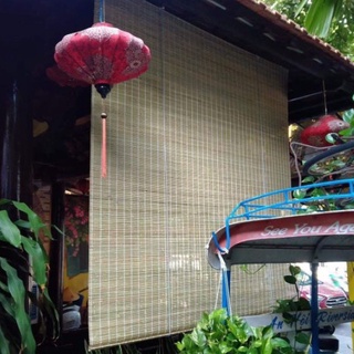 Mành tăm tre trang trí cửa sổ trong nhà