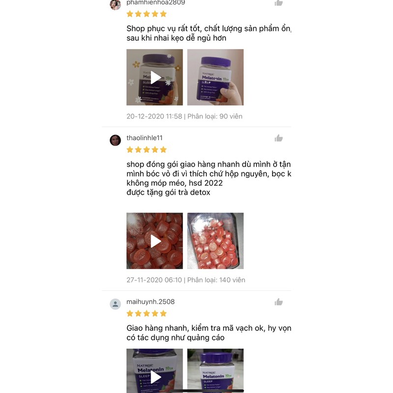 Kẹo dâu hỗ trợ giấc ngủ Natrol Melatonin | BigBuy360 - bigbuy360.vn