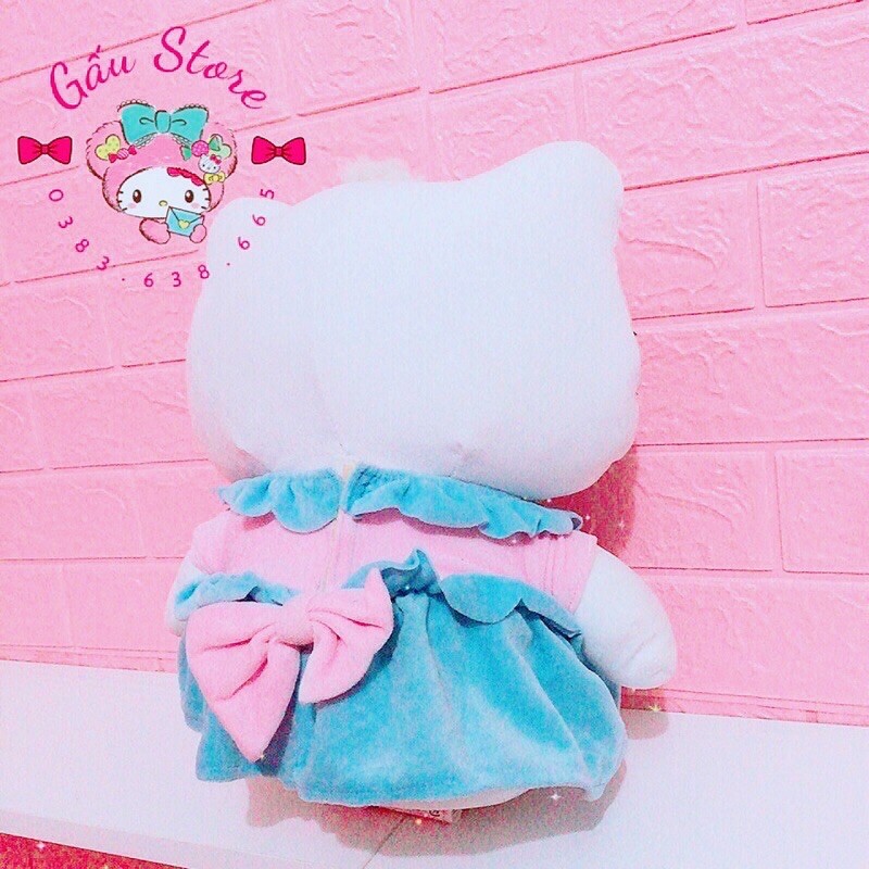 🎀Gấu Store🎀 Kitty váy xanh (váy cởi được)