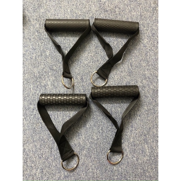 Đôi tay nắm tập gym, tay cầm kéo xô ngực, tay nắm chữ D, tay nắm kéo vai đôi hẹp, tay cầm móc tập gym tại nhà