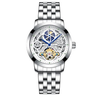 Đồng Hồ Cơ Nam PAGINI Automatic PA2299 Kim Dạ Quang Dây Thép Không Gỉ