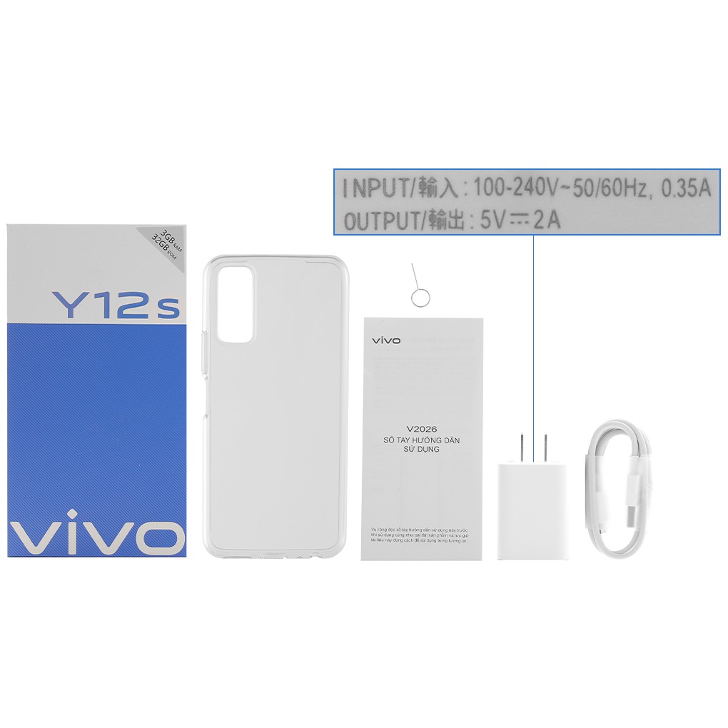 Điện thoại Vivo Y12s (4GB/128GB) - Hàng Chính Hãng Mới 100% | BigBuy360 - bigbuy360.vn