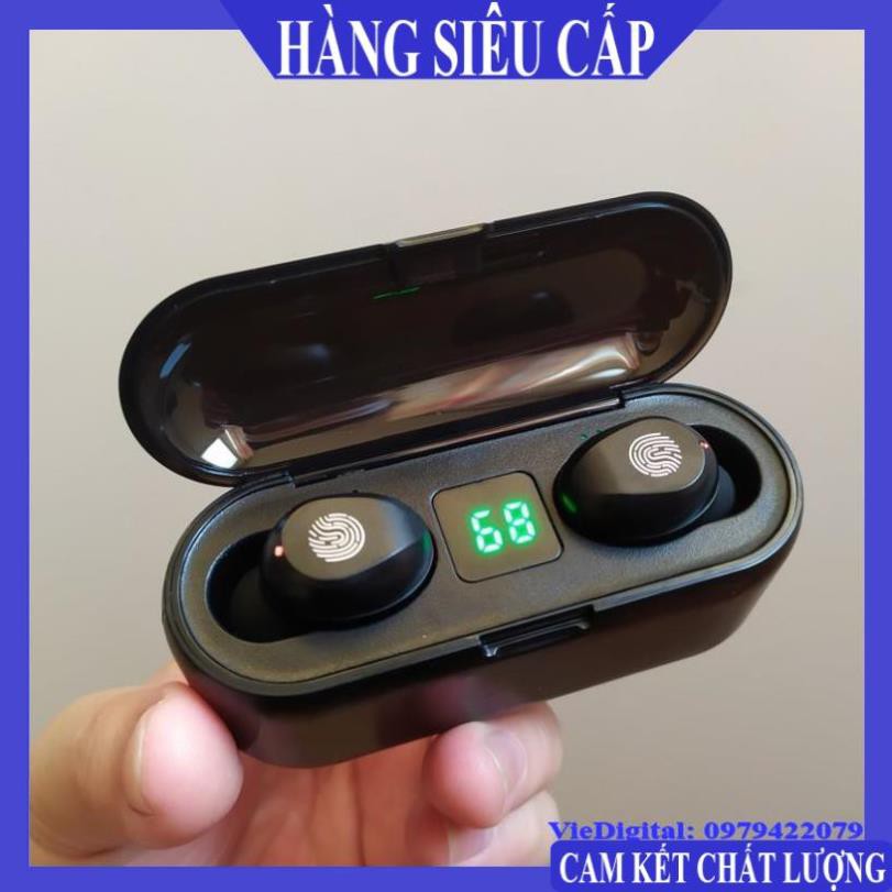Tai Nghe Bluetooth, Tai Nghe Không Dây AMOI F9 TWS 5.0 9D, Cảm Ứng Chạm, Chống Nước, Chống Ồn. | BigBuy360 - bigbuy360.vn