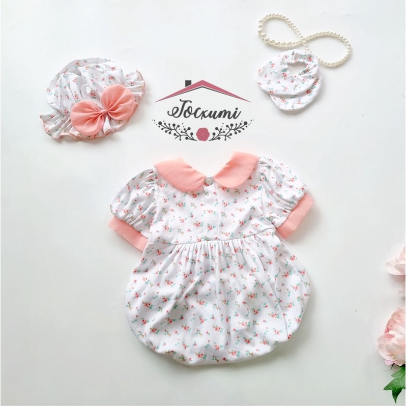 [MUA 1 KÈM 2] BODY NƠ HỒNG HOA NHÍ COTTON SIÊU CƯNG [GIỚI HẠN]