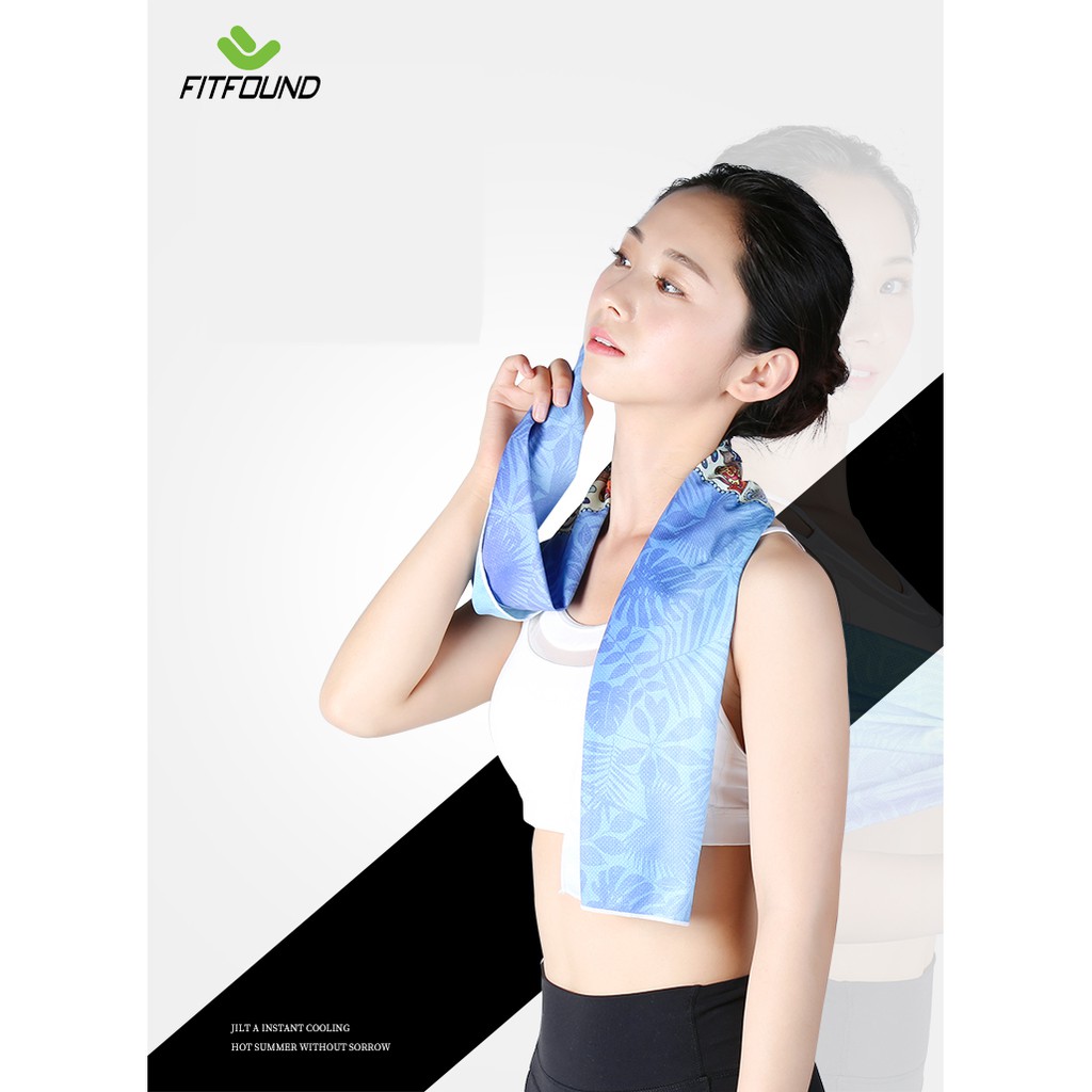 Cool Towel - Khăn Lạnh Thể Thao Thấm Mồ Hôi Tập Gym Yoga Thể Dục Đạp Xe