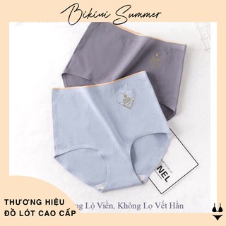 [Có Video]   Quần Lót Cotton Cạp Cao Không Đường May Kháng Khuẩn Chống Viêm