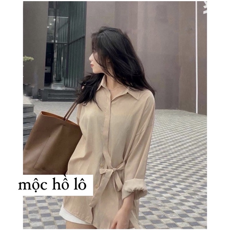 Sơ mi buộc eo best seller ( ảnh thực tế ) | BigBuy360 - bigbuy360.vn