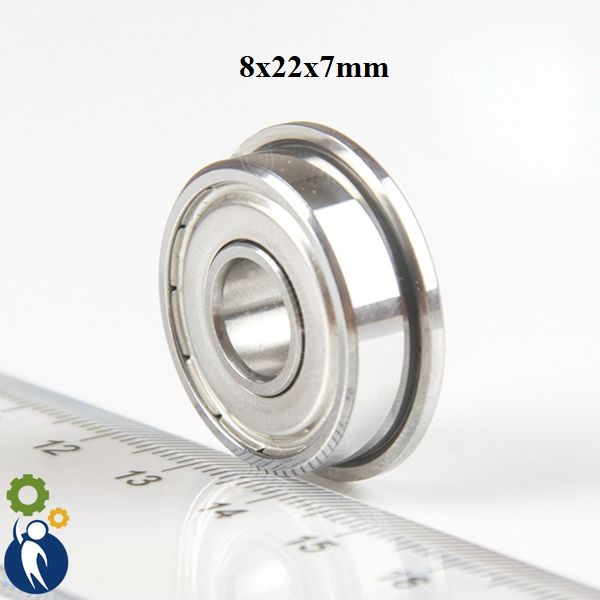 Vòng Bi Mặt Bích Trục 8mm Kích Thước 8x22x7mm