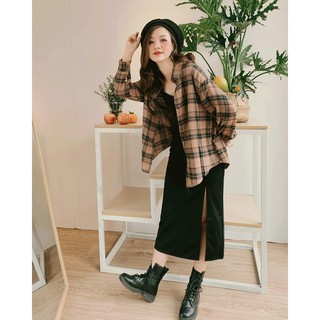 [CHÂN VÁY-có ảnh feedback] Váy đen dáng ôm xẻ tà Cheungsam Skirt
