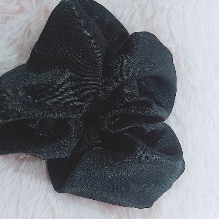 Dây cột tóc vải lụa scrunchies màu xinh xắn