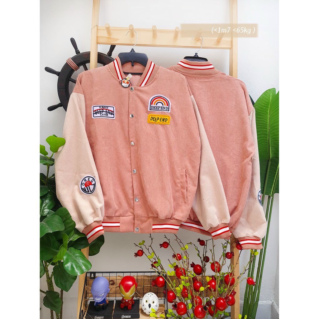 Áo khoác nhung gân thêuFREE SHIP ,orot hàng chuẩn đẹp lấy đánh giá 5*