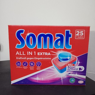 VIÊN RỬA CHÉN BÁT SOMAT ALLIN1 XTRA  ( 10 TRONG 1)