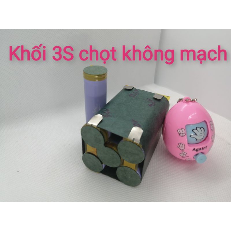 Khối Pin 3S chọt 12,6V_makita dùng cell pin SAMSUNG 22P