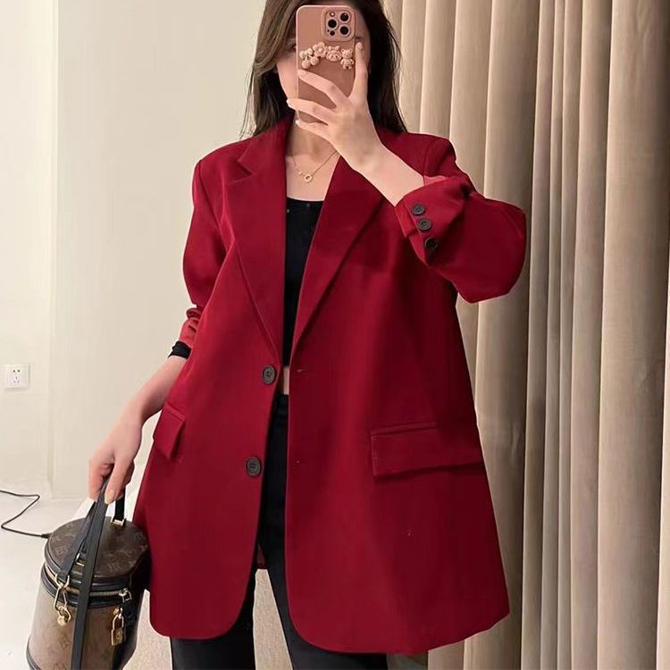Áo Khoác Blazer Thiết Kế Mới Thanh Lịch Thời Trang Dành Cho Nữ