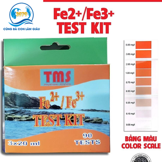 TEST KIT Fe2+/Fe3+ - TEST PHÈN TMS
