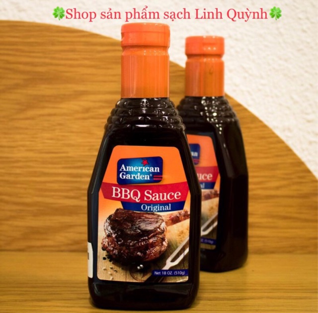 Sốt BBQ 510g American - Nhập khẩu Mỹ