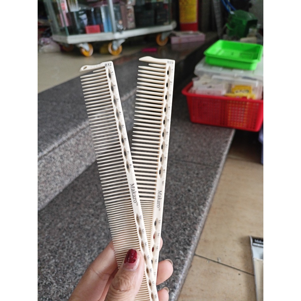 💥💥💥 lược cắt tóc nam nữ chuyên nghiệp makaro mã  💥💥 b12 và  b23, chịu nhiệt  và bám tóc tốt💥💥💥💥💥