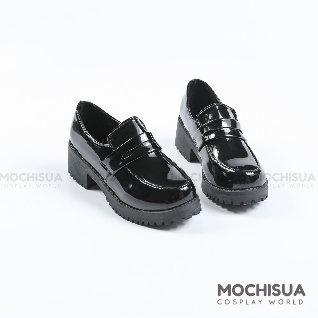 [CÓ SẴN] Giày Học Sinh Nhật JK Cosplay Đen Da Bóng MS226 (Ảnh Thật)