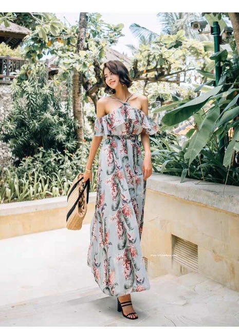 Váy maxi đi biển hè 2021 | BigBuy360 - bigbuy360.vn