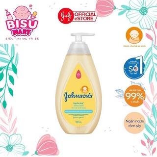 Sữa tắm gội toàn thân mẫu mới Johnson s TOP TO TOE 500ml