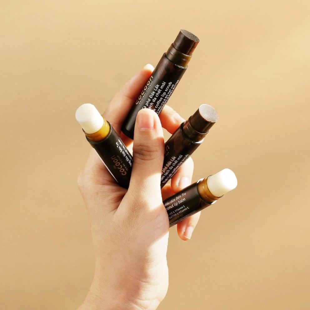 Son Dưỡng Môi Dầu Dừa Bến Tre Cocoon  - PINK BEAUTY