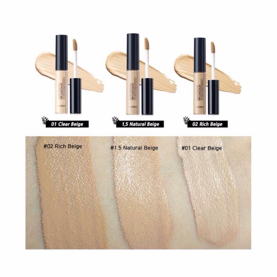Kem che khuyết điểm The Saem Cover Perfection Tip Concealer Spf28 PA++