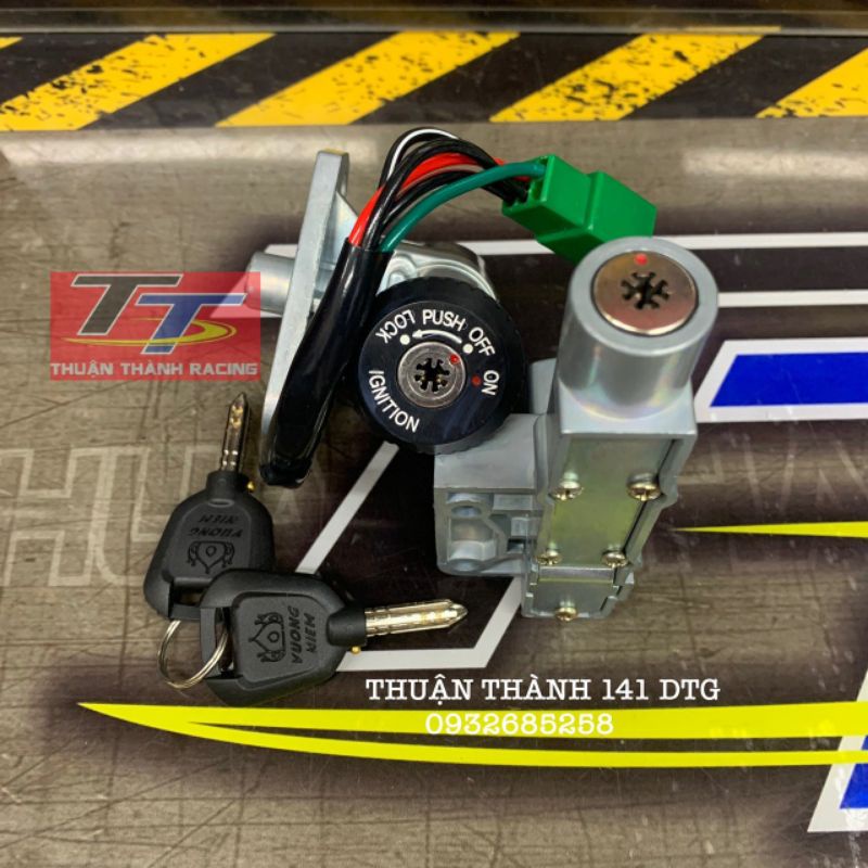 Khoá máy 8 cạnh sport - Xipo - Satria 2k - Rgv