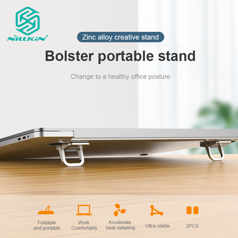 NILLKIN Giá đỡ Kẹp Giá Đỡ Đứng foldable laptop Tiện Dụng Cho Macbook Pro / Air Etc / Huawei