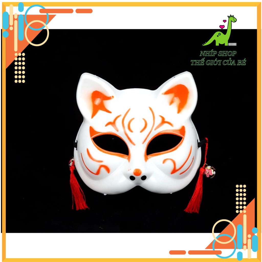 Mặt nạ mèo phong cách nhật bản hoá trang lễ hội Cosplay, Quay Tiktok | BigBuy360 - bigbuy360.vn