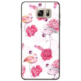 Ốp lưng Samsung Note 4, Note 5, Note 8, Note 9 Hạc hồng