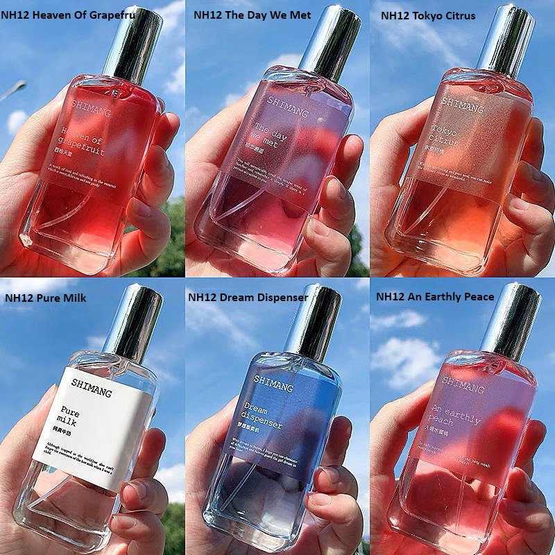 Nước hoa xịt thơm ShiMang Body Mist nắp bạc cao cấp Mivino NH12 | BigBuy360 - bigbuy360.vn