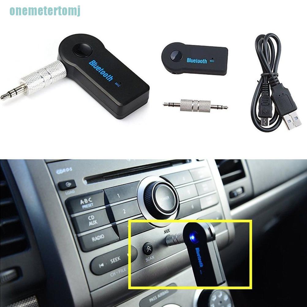 【ter】Bluetooth Receiver for Car Hands-Free Calls Noise Cancelling Bluetooth AUX Adapt