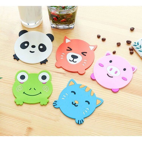 [⚡SALE SỐC⚡]  LÓT LY NHIỀU HÌNH CUTE DECOR CHO BÀN ĂN