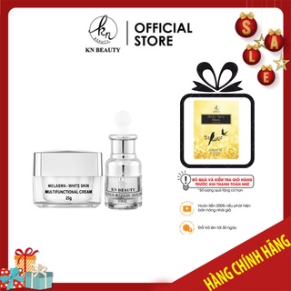 Bộ Kn Beauty gồm Kem + Serum tặng 1 mặt nạ hoặc son