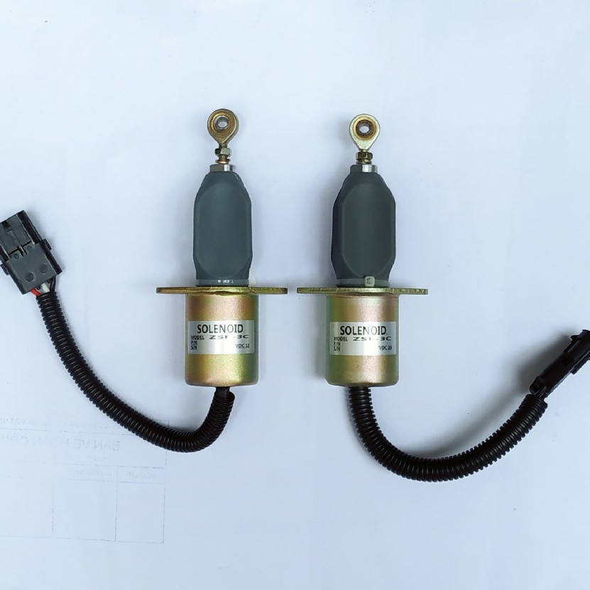 Solenoid tắt máy ZSF-3C 12V cho máy phát điện