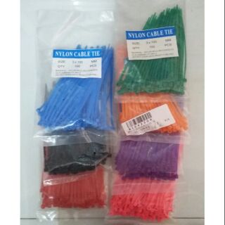 Bịt 100 sợi dây rút nhựa (3 x 100) mm
