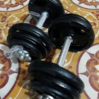 Bộ tạ tháo lắp 21.8kg ( 40 kg tạ và 2 đòn 35cm)