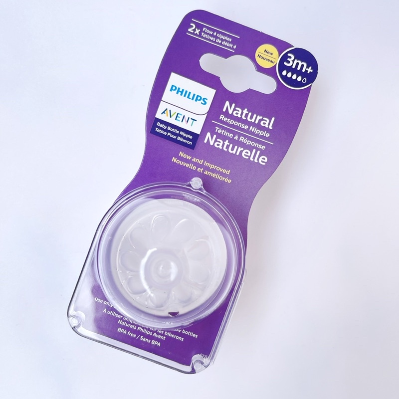 Núm ty thay thế bình Philips Avent Natural