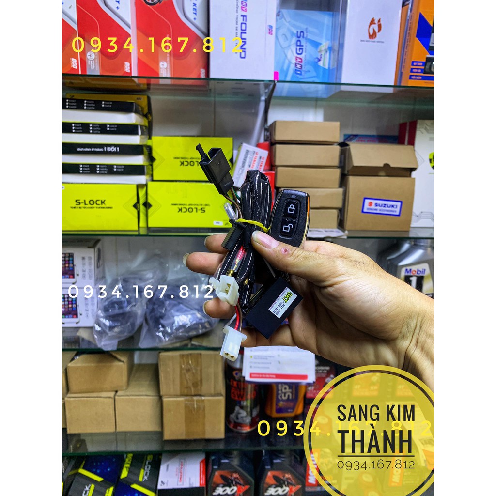 Mạch Tắt Mở Điện Xe và Đề Từ Xa Không Cần Chìa Khoá Cho Xe Exciter 150