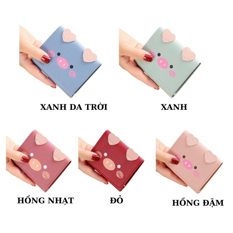 Ví nữ đẹp cao cấp cầm tay mini nhỏ gọn cute nhiều ngăn giá rẻ bỏ túi da PU OLUKA STORE VN042