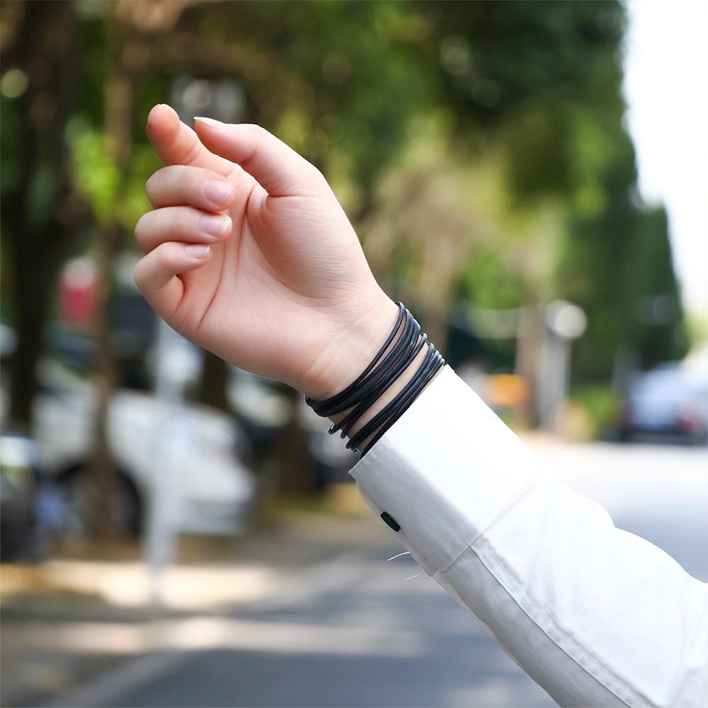 Vòng Đeo Tay Silicone Nhiều Màu Sắc Dành Cho Nữ