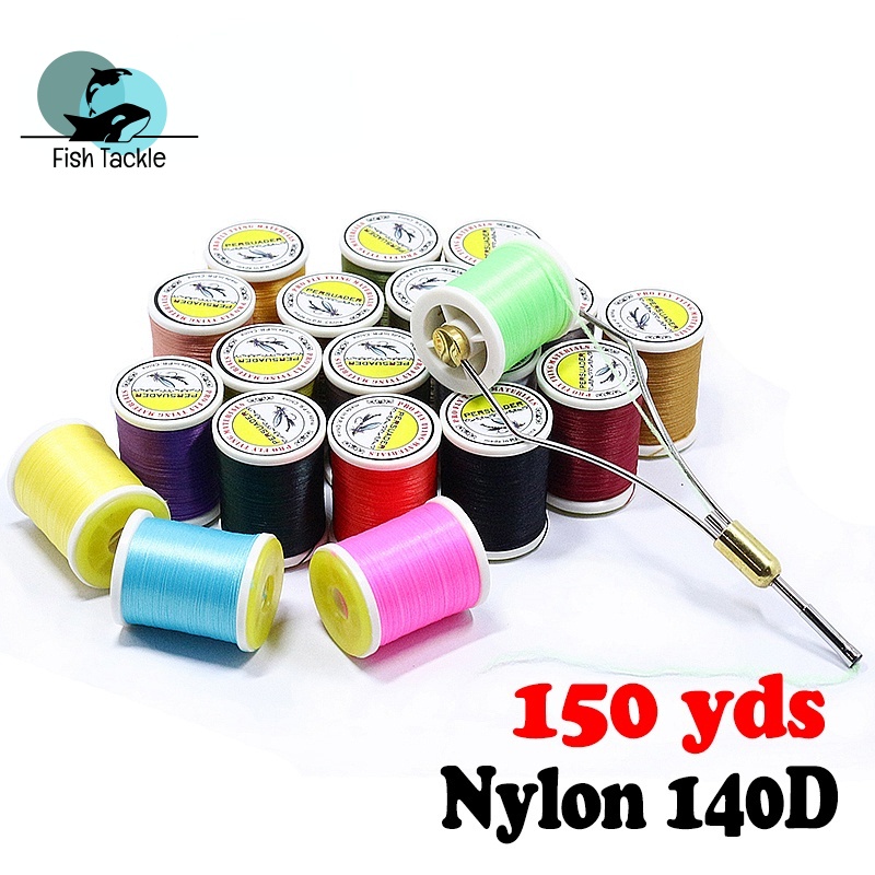 Cuộn Dây Nylon 140D 150yds/spool Big Volume 6/0#-16#