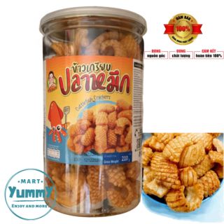 Bim bim mực Thái Hủ 210gram ( Snack mực Thái)