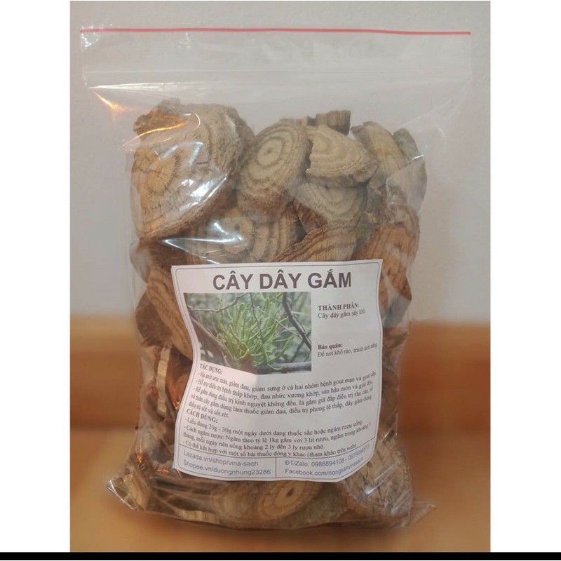 Dây Gắm  1kg - Hàng chất lượng chuẩn, loại 1, thơm,  khô, mới, sạch